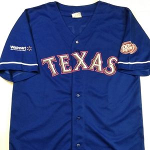 Texas Rangers Andrus Blue Kids Jersey